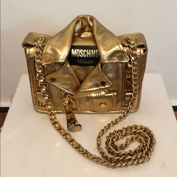 Moschino Handbags - Moschino biker Cross body bag. No bargain.